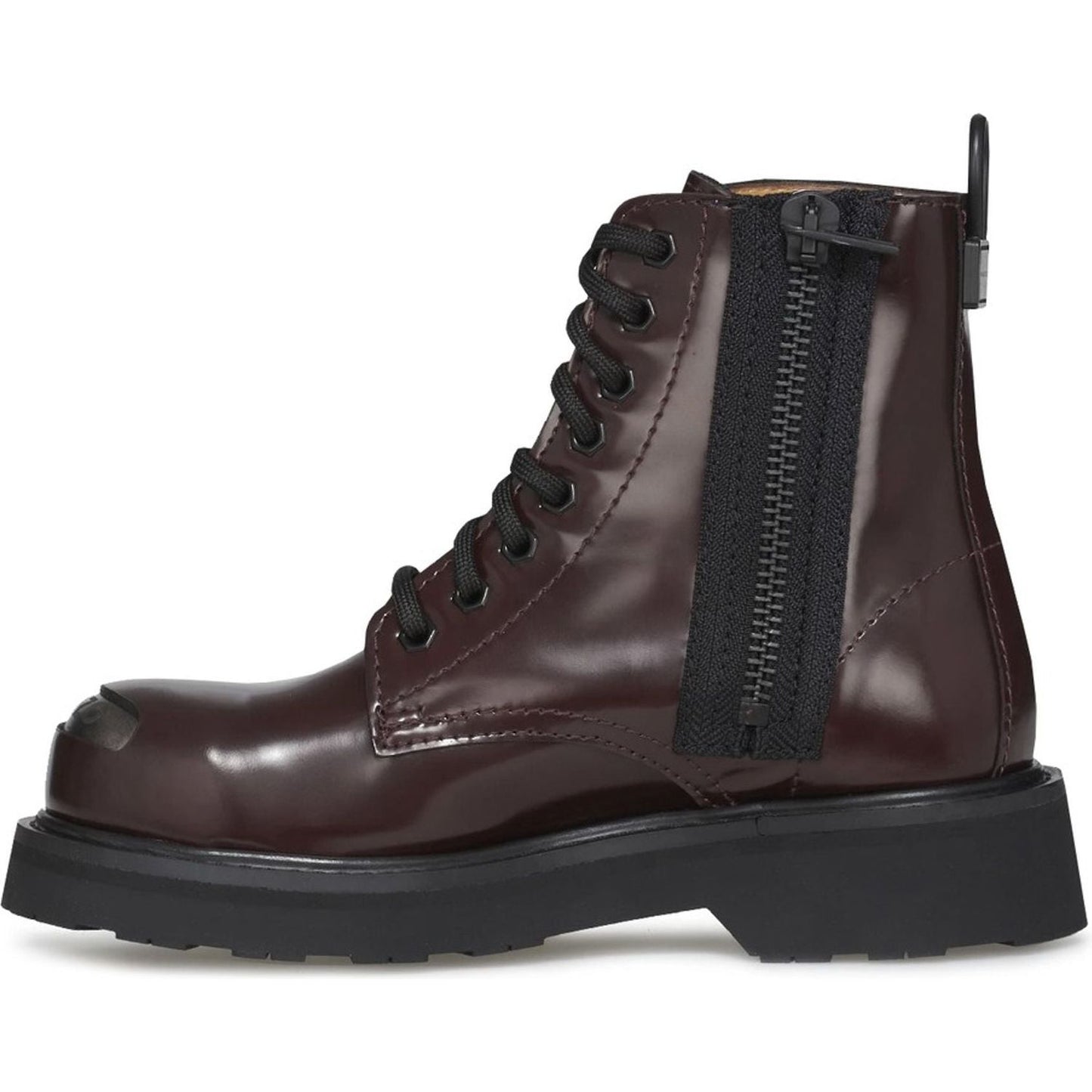 Kenzo Leather Women Combat Boots Sneakers Kenzo