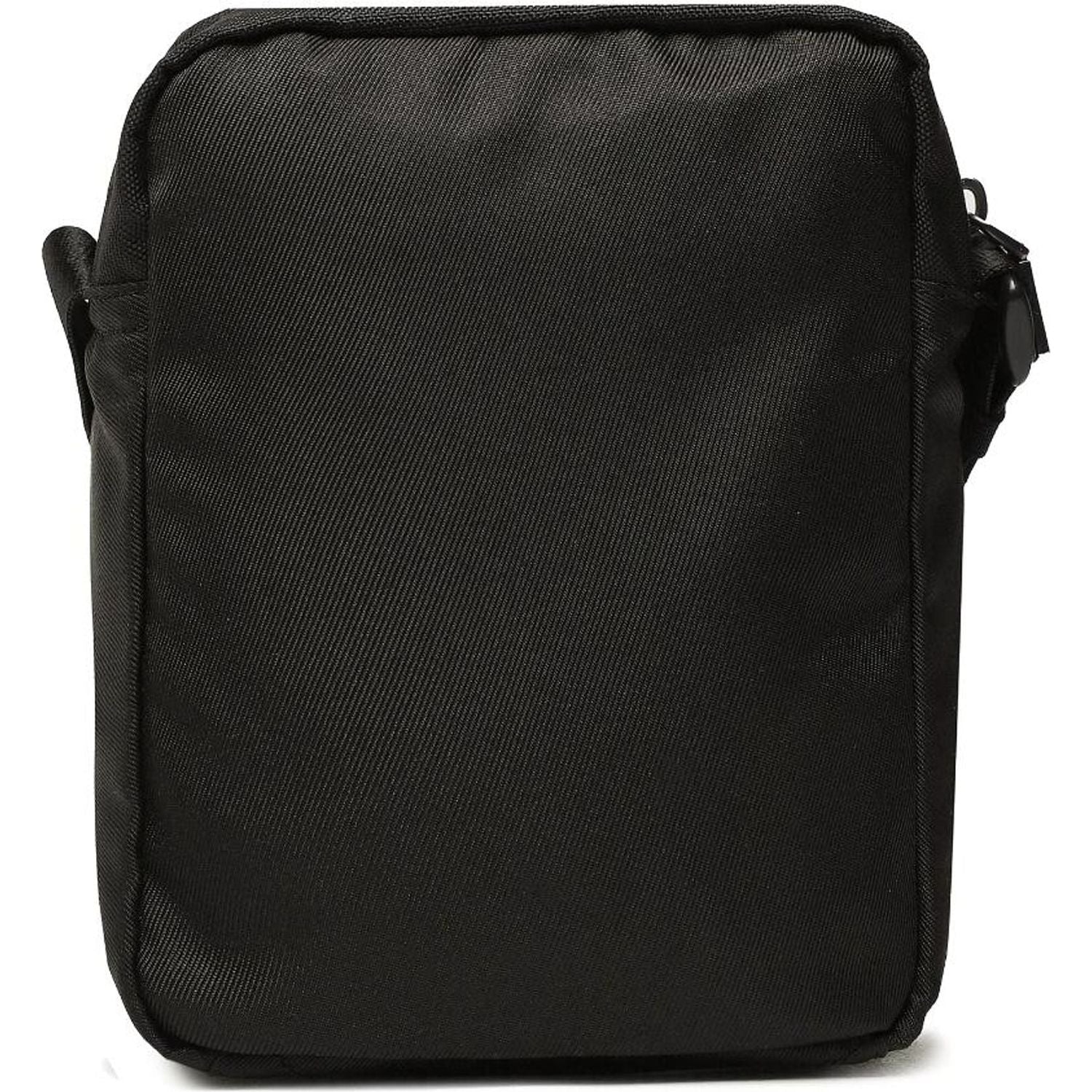 Front view with bag zipped and handles upright.