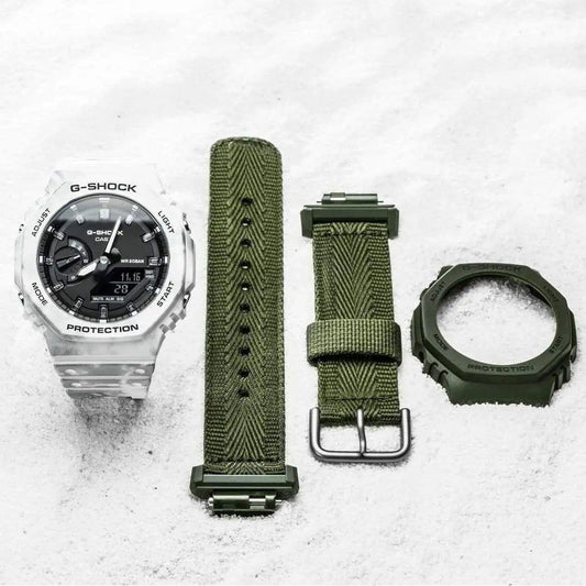 CASIO G-SHOCK Special Edt. SNOW CAMOUFLAGE + Extra Case & Strap WATCHES CASIO G-SHOCK