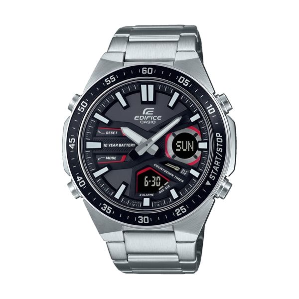 CASIO EDIFICE Mod. CLASSIC ANA-DIGIT - 10 YEAR BATTERY WATCHES CASIO EDIFICE