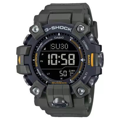 CASIO G-SHOCK MASTER OF G Mod. MUDMAN Army Green WATCHES CASIO G-SHOCK