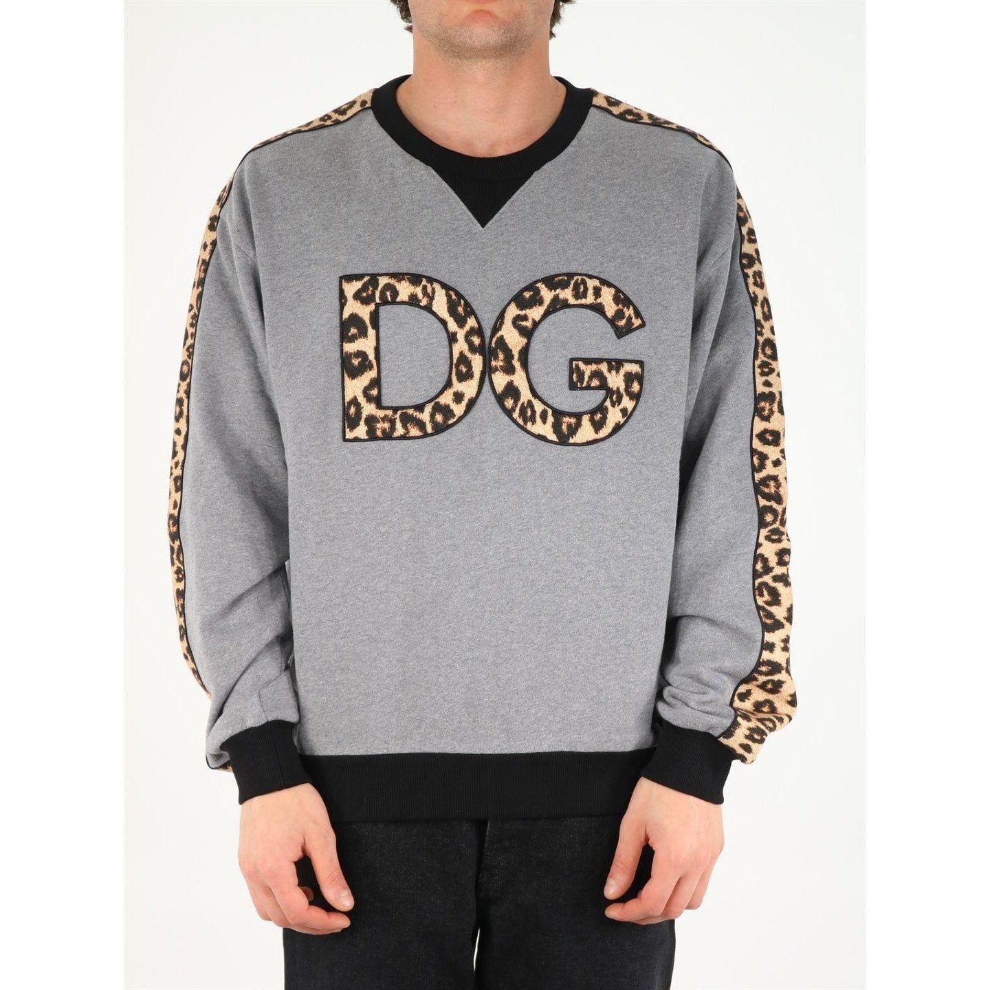 DG Animalier Print Sweatshirt MAN SWEATERS Dolce & Gabbana