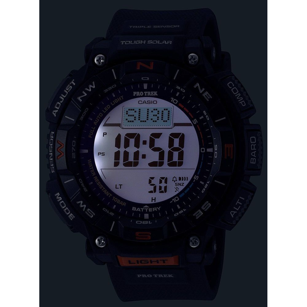 CASIO PRO TREK -  TREKKING PRO SOLAR POWERED WATCHES CASIO PRO TREK