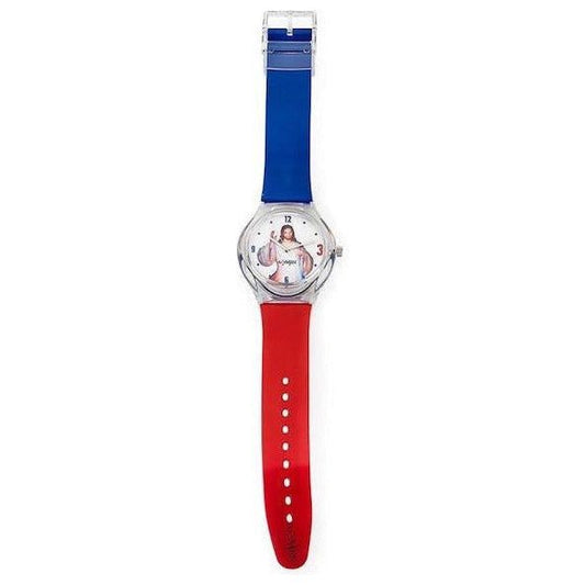 AMEN Mod. GESÙ Rosso Blu WATCHES AMEN