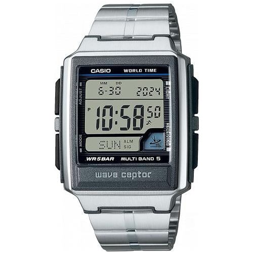 CASIO WAVE CEPTOR - WORLD TIME. RADIO CONTROLLED. Radio signal receiver (EU. USA. Japan) WATCHES CASIO